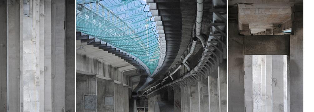 Autobahnbrücke von Christine Zotz