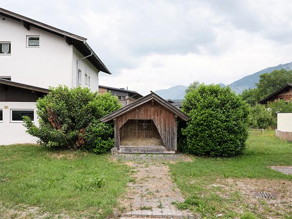 Werner Neururer - Holzgebäude für Weihnachtskrippe in Langkampfen