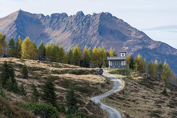 Anna Rieser: Kaltenbach, Hubertuskapelle mit Kellerjoch